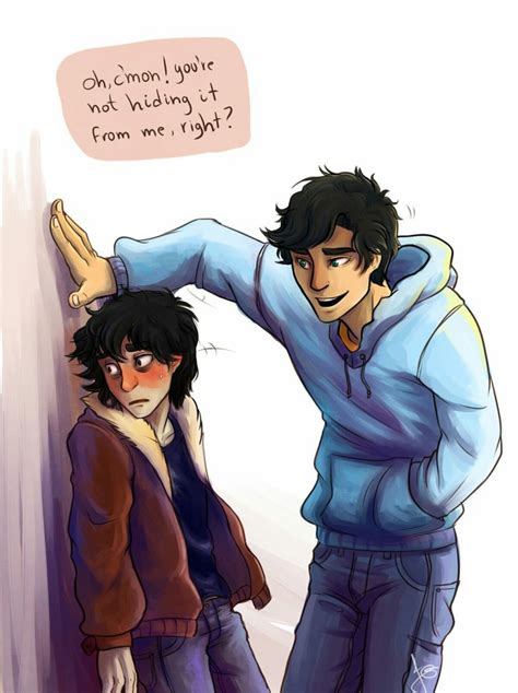 He's given up. . Nico x percy fanfic